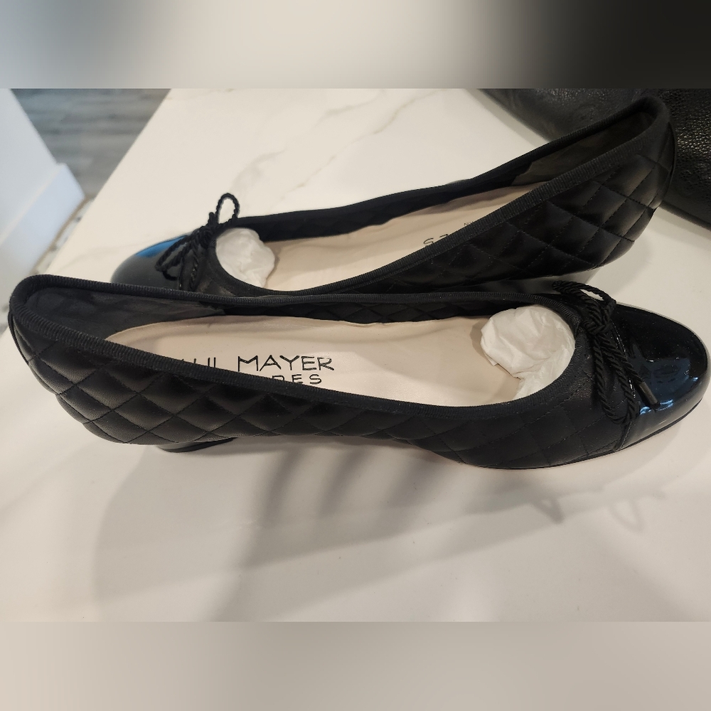 Paul Mayer Quilted Leather Wedge - Picture 8 of 14